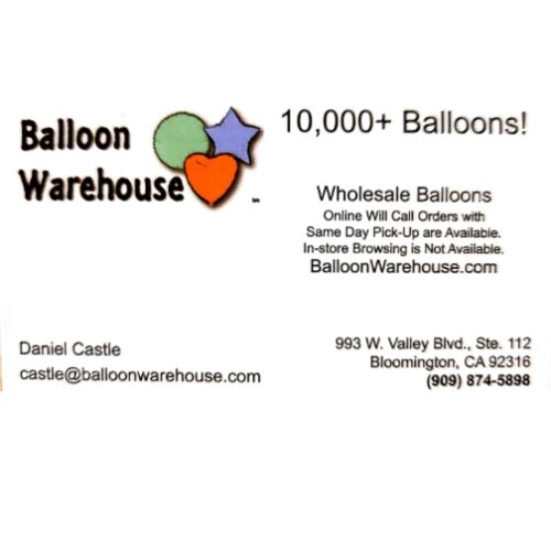 Balloon Warehouse