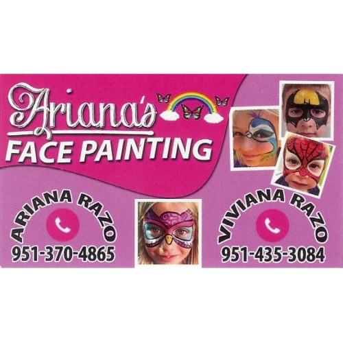Ariana's Face Painting