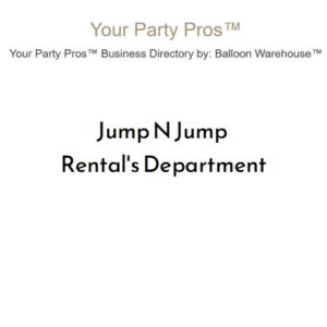 Jump N Jump Rental's Department