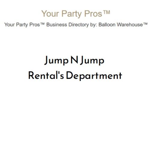 Jump N Jump Rental's Department